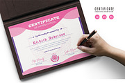 579. Modern Certificate Template, a Stationery Template by CreativeRezwan (Thumbnail 1 of 3)