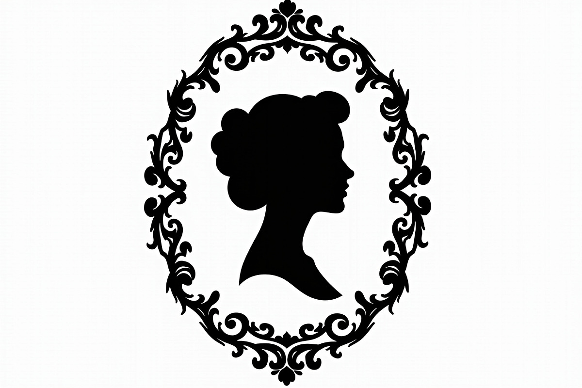 cameo silhouette designs bundle, an Illustration by jahid234 (Photo 3 of 8)