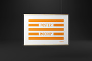 Poster / Art Mockup Set, a Print Template by professorinc (Thumbnail 6 of 6)
