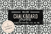 Willow| Nine Seamless Chalk Patterns, a Pattern Graphic by TheLegacyBrandingCo (Thumbnail 1 of 9)