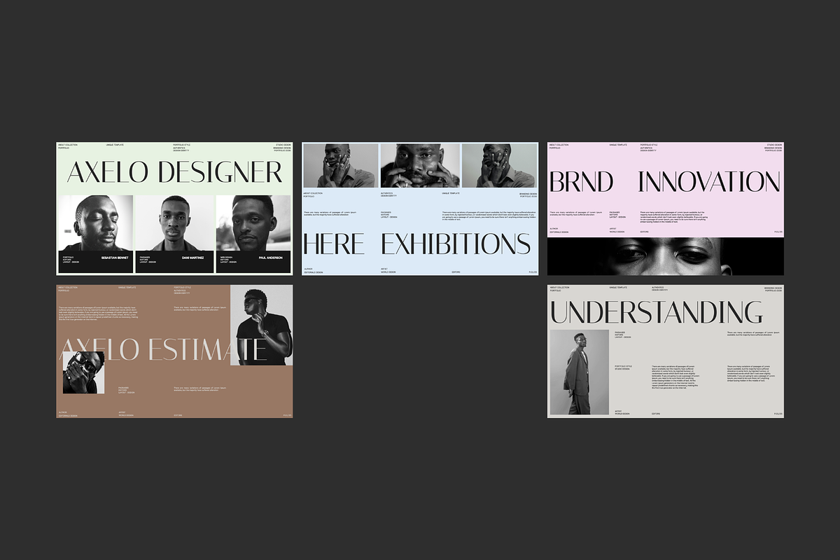 AXELO - Brand Portfolio Keynote, a Presentation Template by Creatorism (Photo 6 of 8)