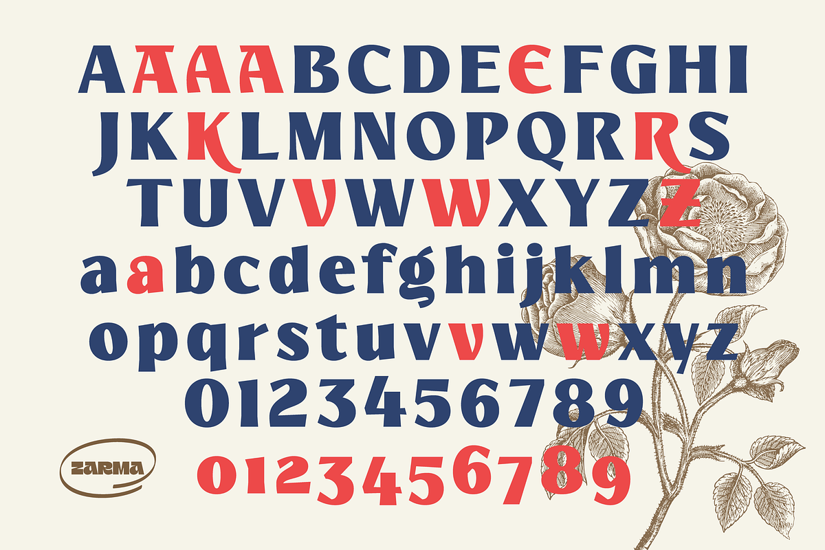 Marige - Modern Display Serif Font, a Serif Font by Zarma Type (Photo 11 of 12)