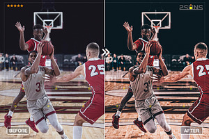 Sport Lightroom Presets Basketball