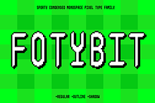 Fotybit - Mono Pixel Condensed
