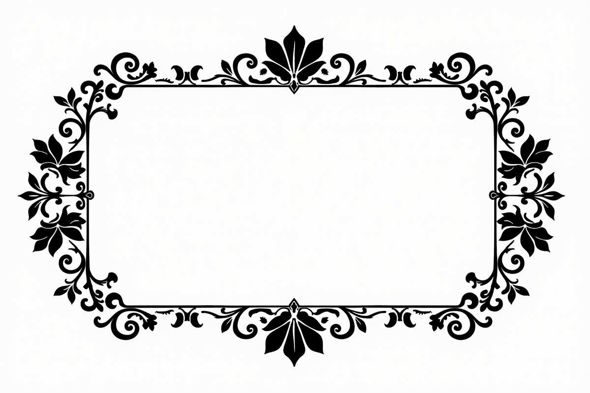 Ornamental Frame Collection, an Illustration by jahid234 (Photo 7 of 9)