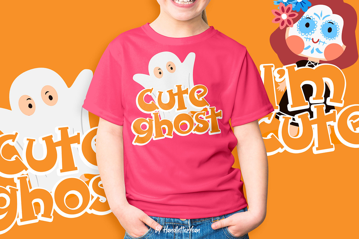 Spooky Pumpkin, a Font by HandletterYean (Photo 5 of 10)