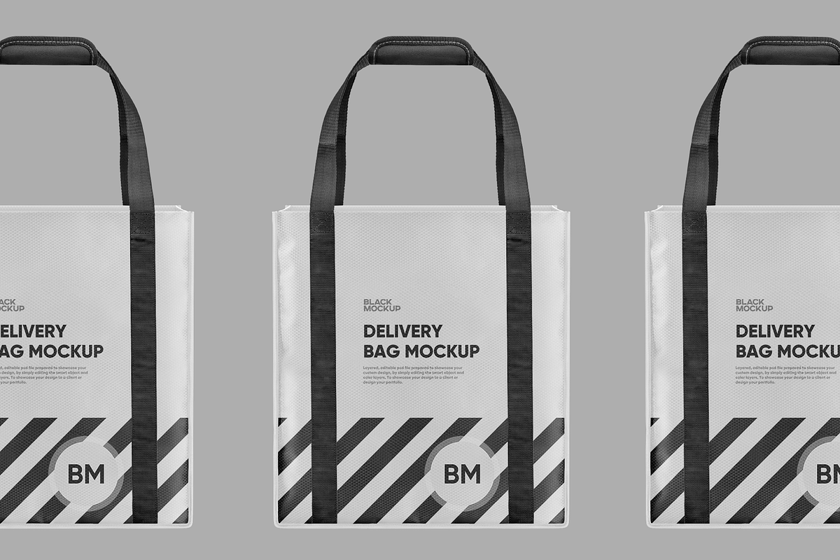 Delivery Bag Mockup, a Packaging Mockup by BlackMockup (Photo 7 of 10)