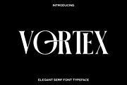 Vortex - Elegant Serif Font, a Serif Font by Luna Shop (Thumbnail 1 of 6)