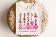 In October We Wear Pink Broom PNG, a Seasonal Illustration by CraftArtStudio (Thumbnail 4 of 4)