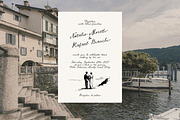 Villa al Mare | Vintage Script Font, a Script Font by AnMark (Thumbnail 9 of 15)