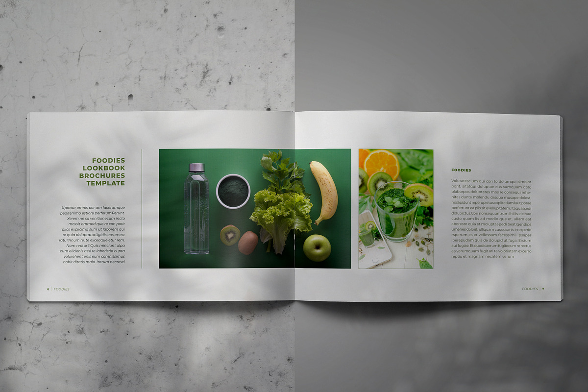 FOODIES Lookbook Brochure Template, a Brochure Template by Indotitas (Photo 4 of 9)