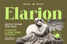 Elarion Elegant Serif Font