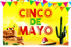 Cinco De Mayo Mexican Font, a Font by Artolus