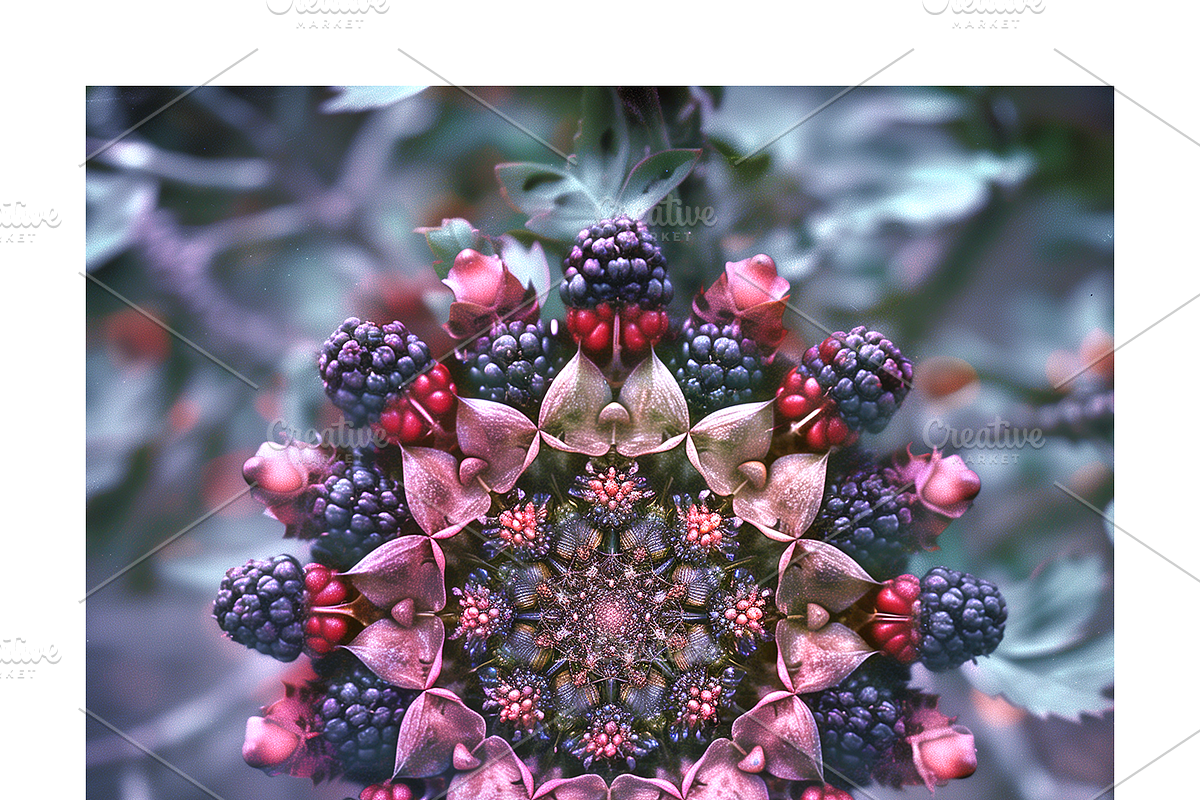 Muit Co · Retro Fruit Mandalas, a Food Illustration by milatovar (Photo 19 of 22)