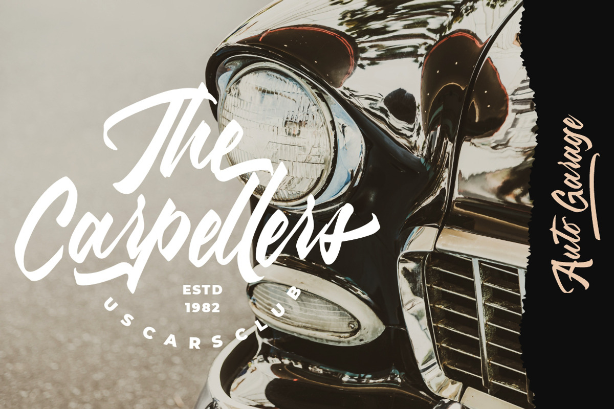 Hotlight Handlettering Business Font, a Script Font by MikroType Std (Photo 8 of 12)
