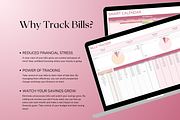 Bills Tracker - Red, a Templates & Theme by The Creative Plans co (Thumbnail 6 of 10)