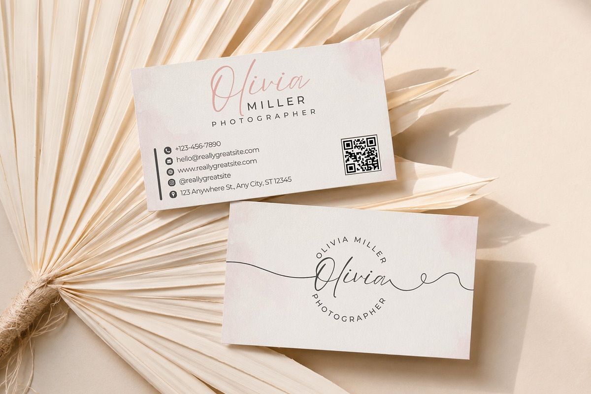 Photography Business Card Canva Kit, a Business Card Template by Arslan (Photo 3 of 6)