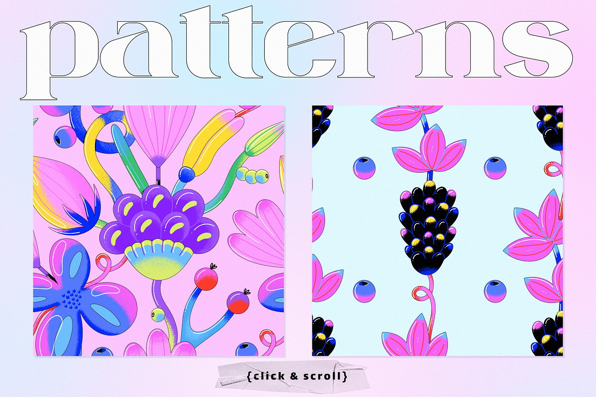 Artsy Flora - Contemporary Flowers, a Decorative Illustration by Leila Divine (Photo 10 of 15)