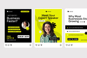 Business Growth Webinar - Instagram, a Social Media Template by Izdihaar_Studio (Thumbnail 3 of 4)