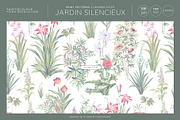 Jardin Silencieux, Watercolor Fleurs, a Pattern Graphic by TSTUDIO (Thumbnail 2 of 14)