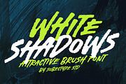 White Shadows - Brush Fonts, a Script Font by Subectype Studio (Thumbnail 1 of 10)