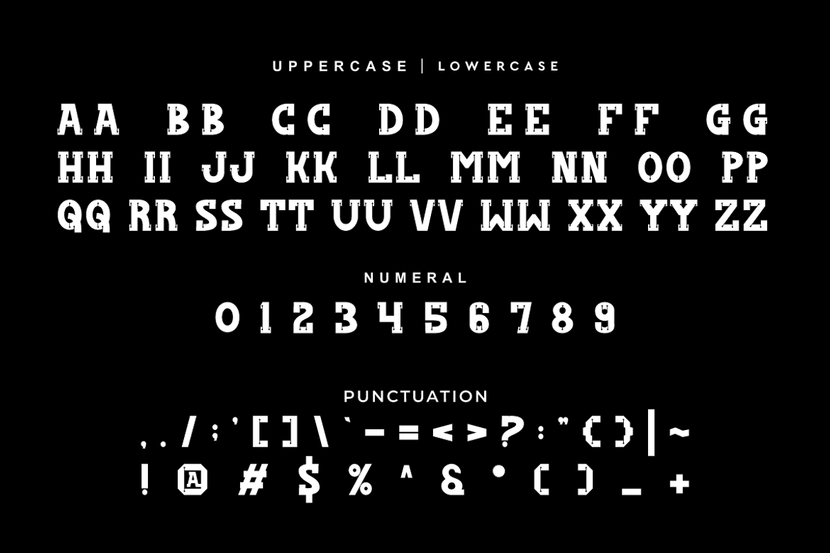 Supens Garage - Automotive Font, a Slab Serif Font by Iqsiart Studio (Photo 4 of 7)