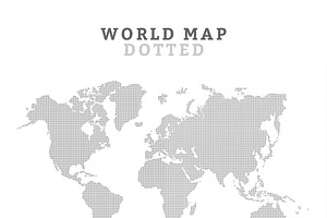 World map vector