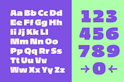 Vlafien, a Sans Serif Font by graphicook (Thumbnail 3 of 10)