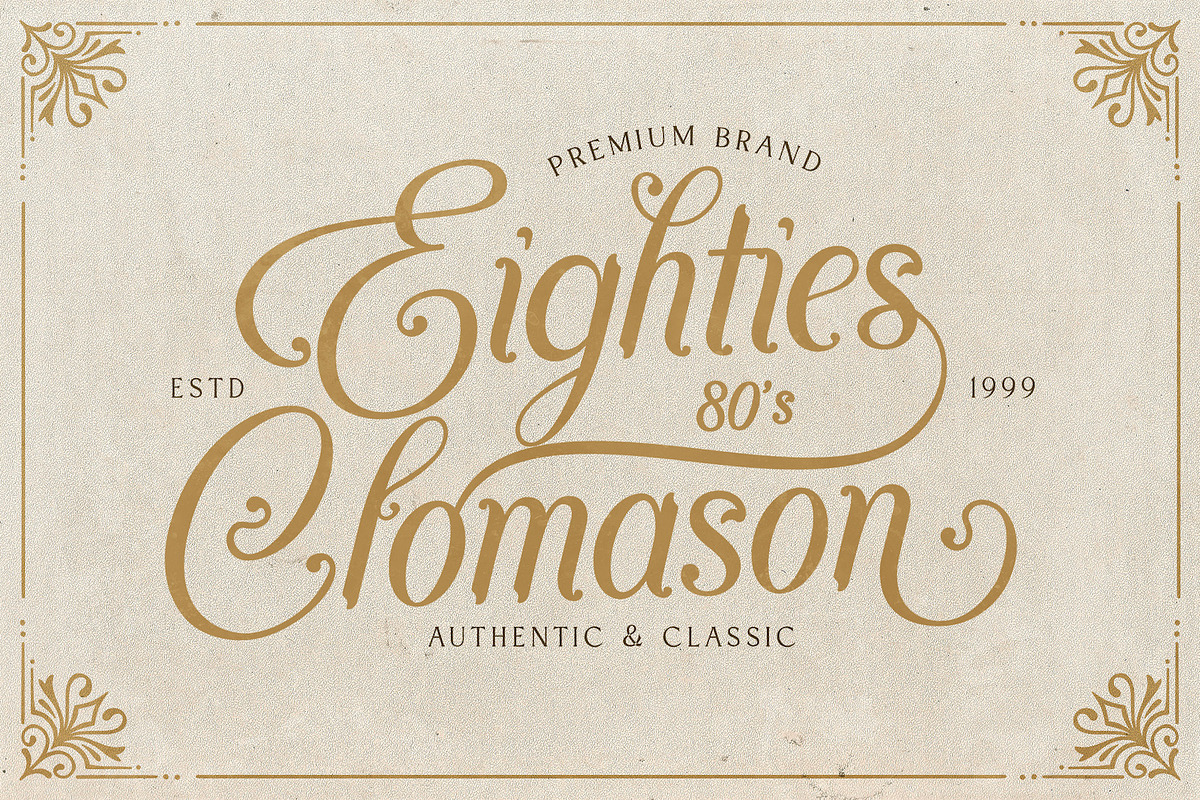 Agenda King - Vintage Script Font, a Script Font by StringLabs (Photo 9 of 13)