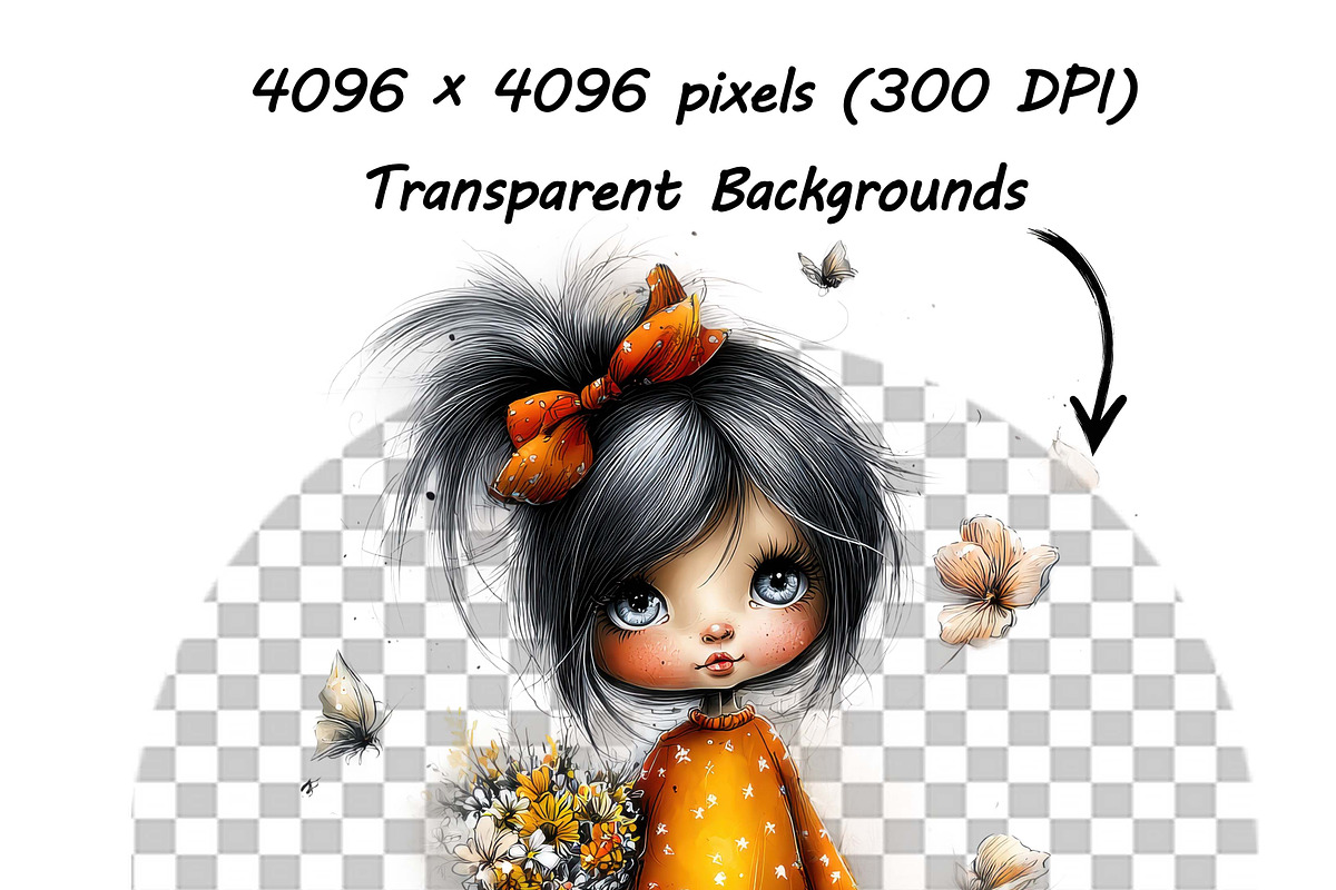 Cute Fairytale Characters Clipart, an Illustration by one-touch (Photo 8 of 11)