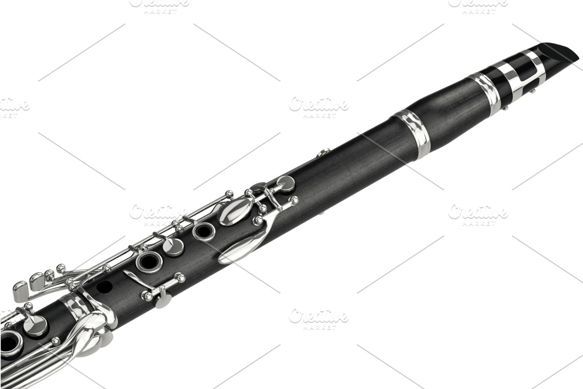 Clarinet musical instrument, set, an Object Graphic by ARTYuSTUDIO (Photo 7 of 10)