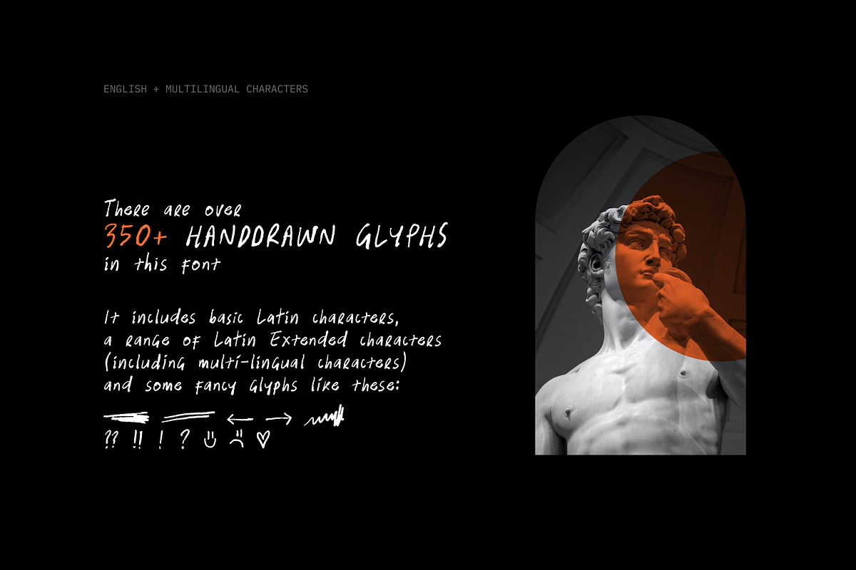 Infamous Messy Handwriting Font, a Handwritten Font by TYPEHEIST (Photo 6 of 12)