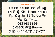 Monday Blast - Quirky Block Font, a Sans Serif Font by Lalalope (Thumbnail 10 of 10)