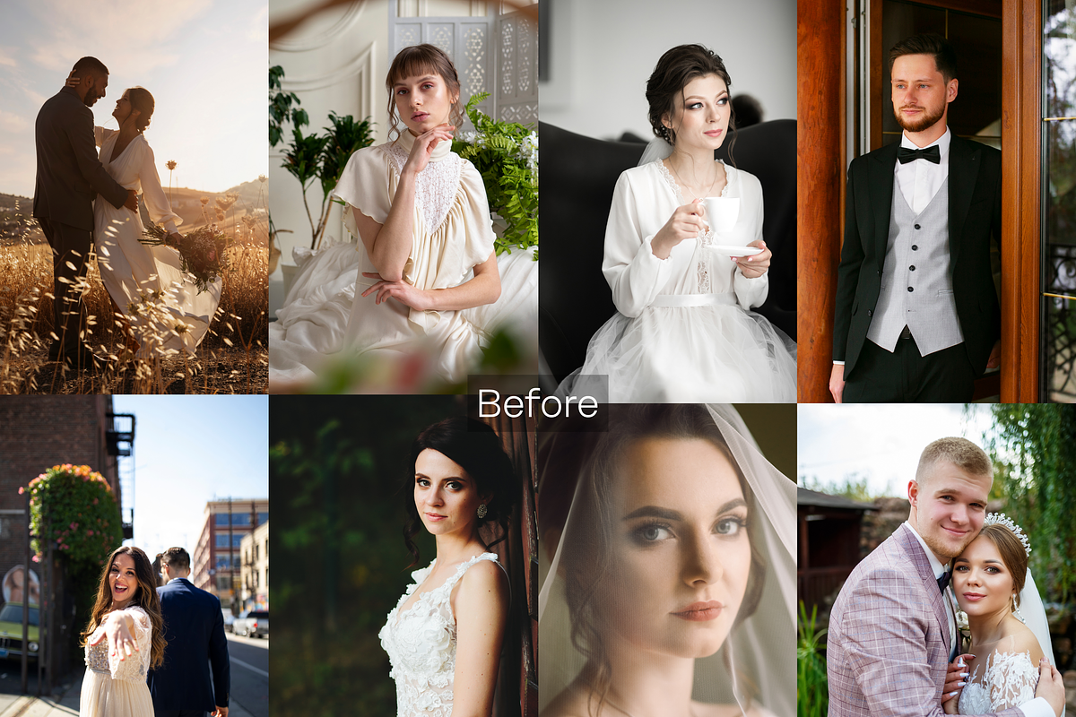 17 Wedding Portraits LR Presets, a Preset Add-On by RamsaGraphi (Photo 2 of 10)