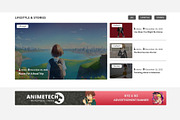 Anime & Manga Elementor Template, a WordPress Template by HasnainDEV (Thumbnail 4 of 4)