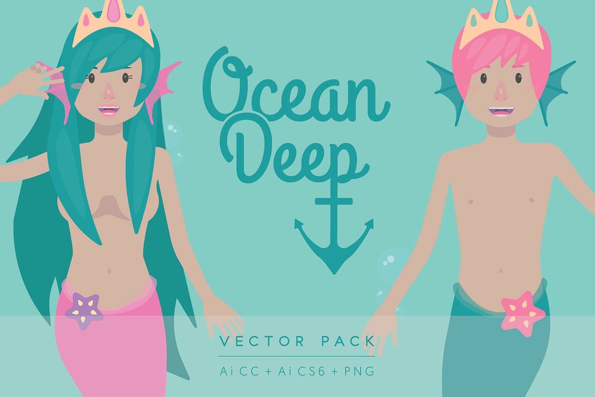 ocean deep, an Illustration by Black Design (Photo 1 of 2)