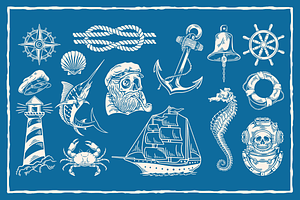 Nautical Vector Illustrations