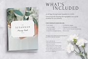 Susannah - CANVA Pricing Guide Doc, a Magazine Template by Gillian Sarah (Thumbnail 2 of 11)