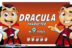 Dracula Character - In 9 Poses