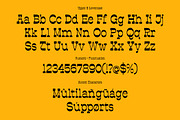 Estripe - A Reversed Contrast Font, a Slab Serif Font by Glyphminds Studios (Thumbnail 4 of 10)