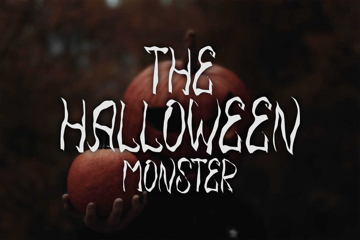 Ghost Day - Halloween Horror Font, a Font by NTC Graphic (Photo 2 of 8)