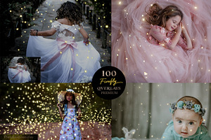 100 Fireflies Overlays