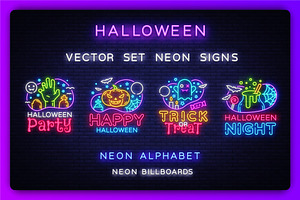 Halloween Neon Signs