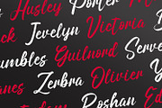 Angilla Denis - Brush Script Font, a Script Font by StringLabs (Thumbnail 3 of 13)