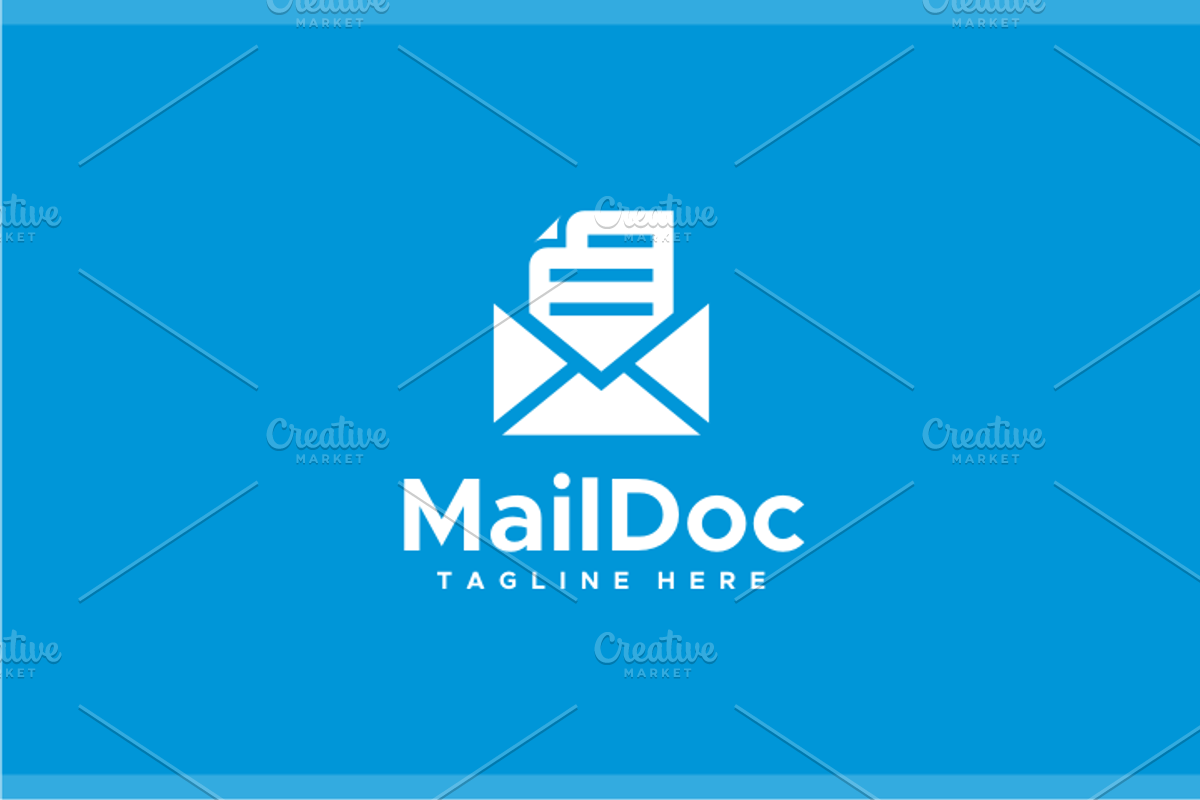 Mail Document Logo Template, a Branding & Logo Template by yopie (Photo 2 of 3)