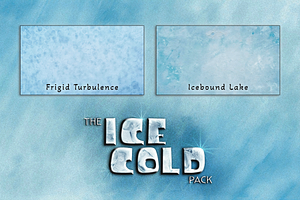 10 Ice Textures, Frozen Overlays