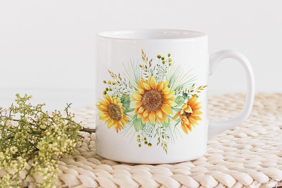 Sunflowers, an Illustration by JennyColorArt (Photo 13 of 13)