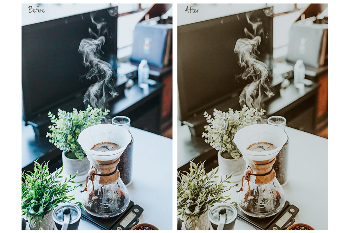 Coffee Theme Lightroom Presets preview 6