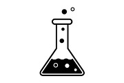 Chemistry icon design template