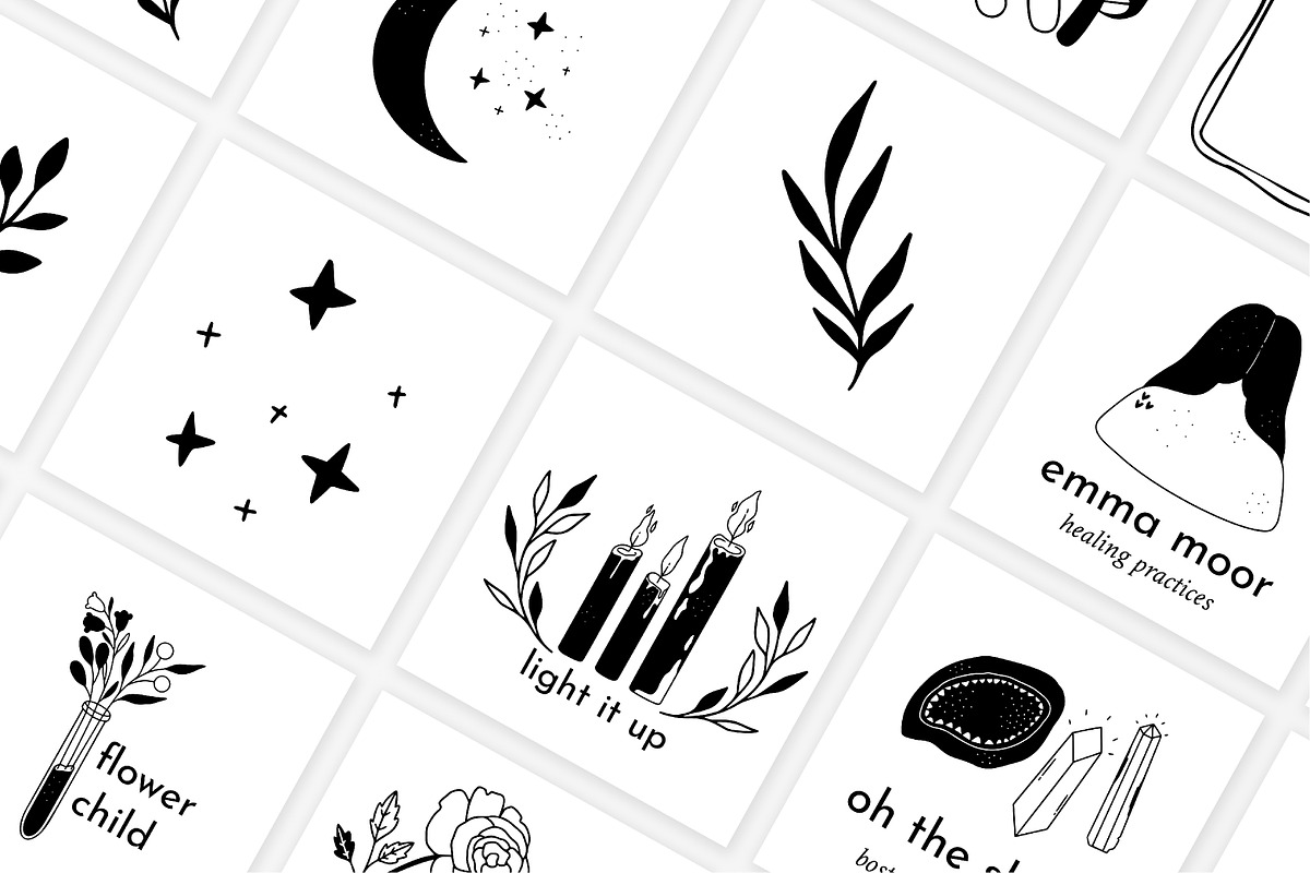 Hey Witch! Illustrated collection., a Decorative Illustration by Sentimental postman (Photo 2 of 15)